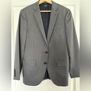 Extreme slim fit, Jcrew Ludlow wool suit